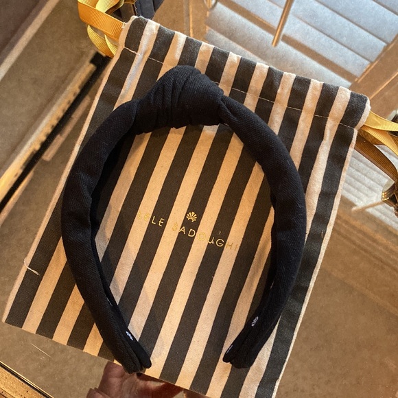 COPY - LELE SADOUGHI • Black Woven Headband main image 4